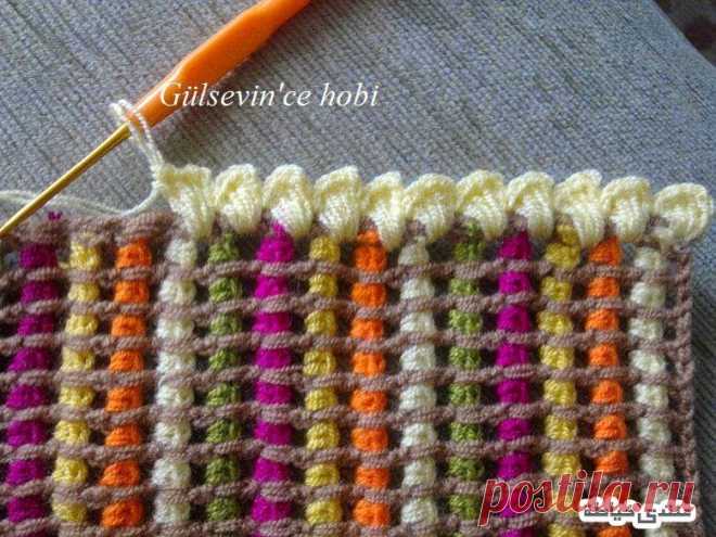 Irish crochet &: Интересный узор крючком