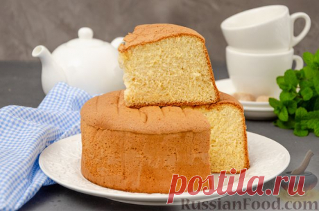 Рецепт: Кастелла (японский бисквит) на RussianFood.com