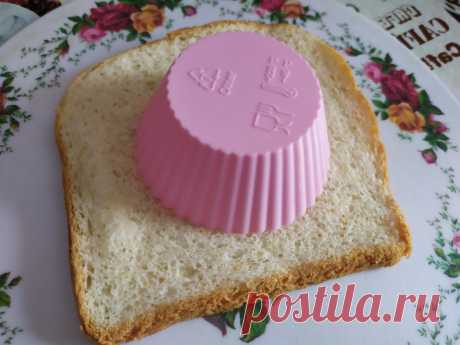 Готовлю из хлеба корзиночки-тарталетки за 5 минут: вкуснее чем в магазине | Домсоветы | Яндекс Дзен