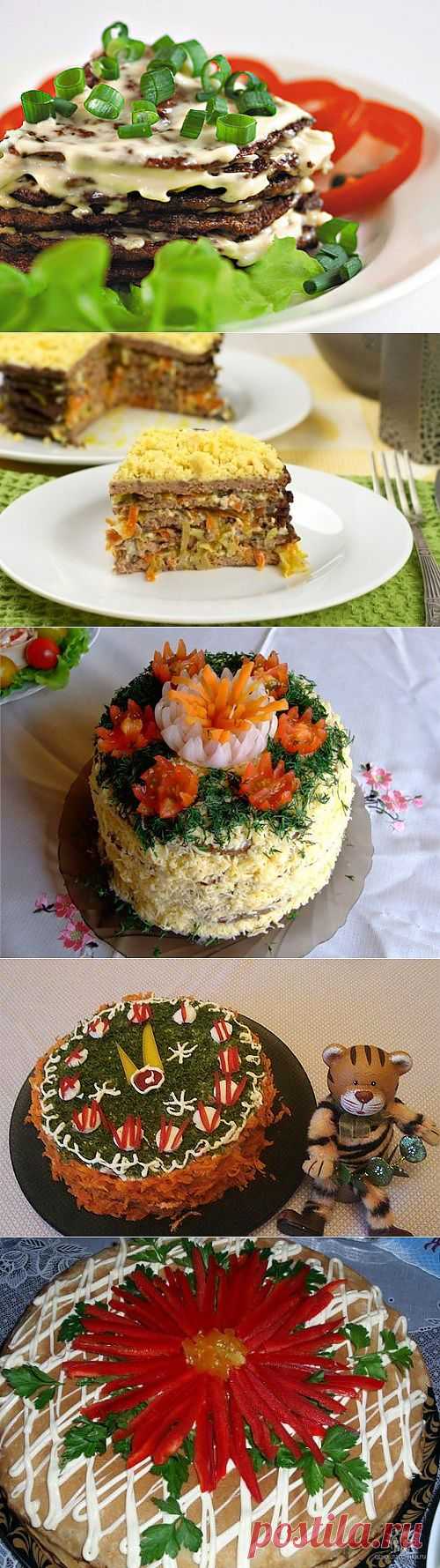Печеночные торты: лучшие рецепты и идеи оформления / Простые рецепты