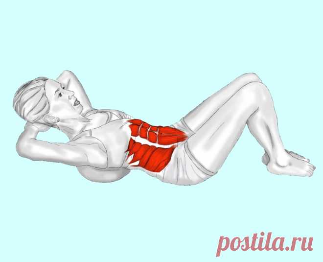 3 упражнения для идеального пресса