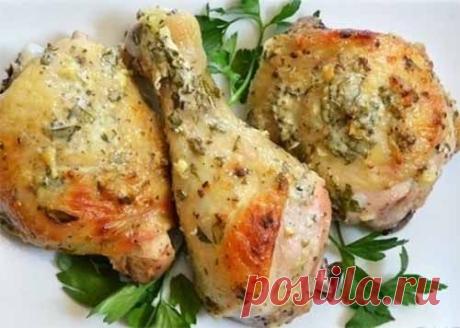 Курица в маринаде по-гречески