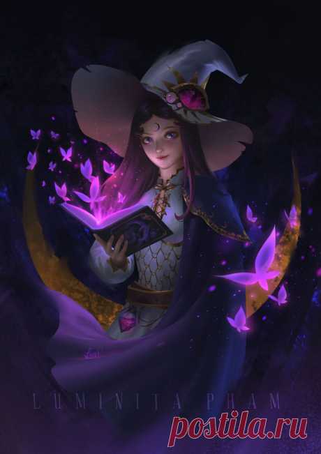 ArtStation - Witch, Luminita Pham
