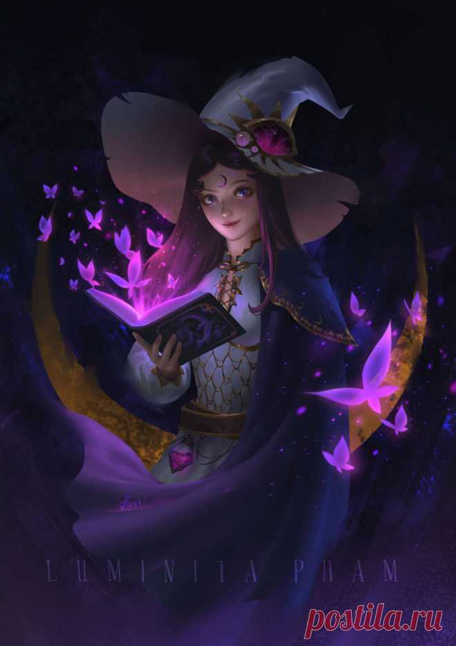 ArtStation - Witch, Luminita Pham