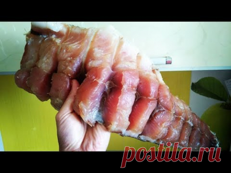 Как Приготовить Балык из Рыбы. Простой Рецепт Балыка