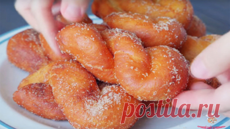 ПЫШНЫЕ И ВКУСНЫЕ ЗАВИТУШКИ, ВМЕСТО ПРИВЫЧНЫХ ПОНЧИКОВ