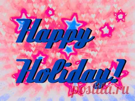 Happy Holiday!  Kostenloses Stock Bild HD - Public Domain Pictures