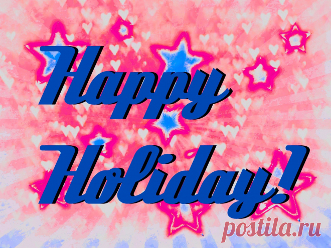 Happy Holiday!  Kostenloses Stock Bild HD - Public Domain Pictures