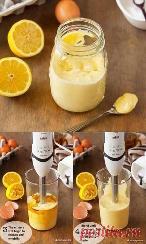 Отличный майонез своими руками