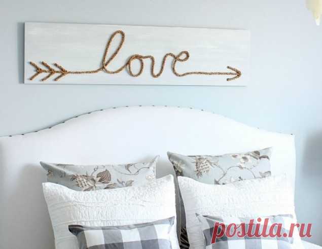 Декор стен своими руками — 5 свежих идей | Креаликум