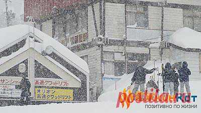 Мощнейший снегопад в Японии унес жизни 7 человек. &raquo; Ёжкин Кот