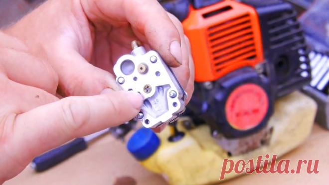Почему бензокоса перестала заводится. Ремонт своими руками