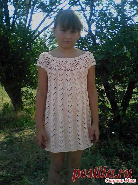 Летнее платье - Вязание - Страна Мам