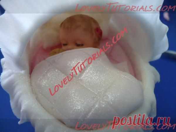 МК лепка "коляска" -fondant Stroller cake topper tutorial - Мастер-классы по украшению тортов Cake Decorating Tutorials (How To's) Tortas Paso a Paso