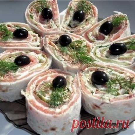 ЗАКУСКИ ИЗ ЛАВАША (13 ВАРИАНТОВ)
