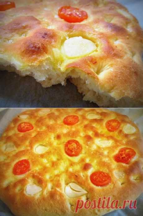 Настоящая осенняя, тёплая, ароматная… картофельная фокачча — Вкусные рецепты