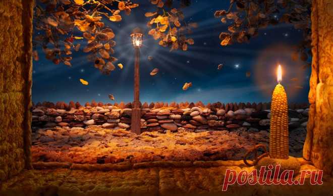 Carl Warner. Кукурузная свеча