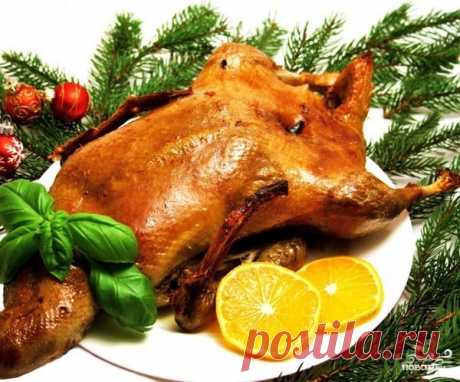 Гусь в духовке с гречкой - пошаговый рецепт с фото на Повар.ру
