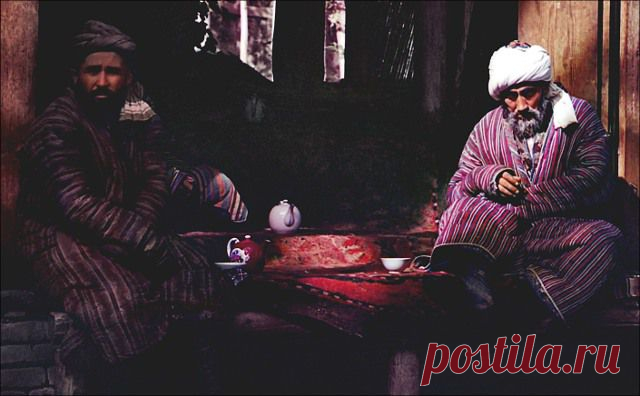 Чайхана в Самарканде ...