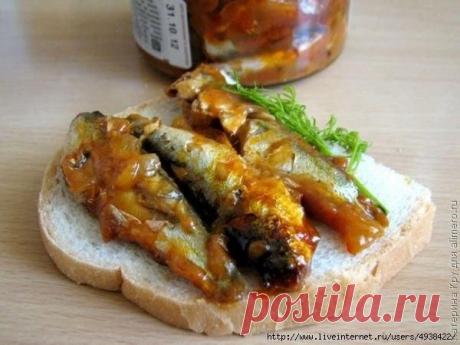 Домашняя килька в томате. Мастер-класс