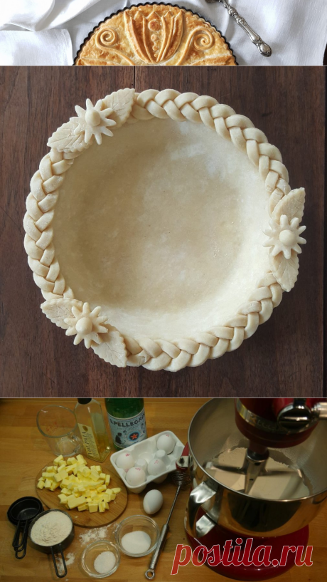 Слоеное тесто для пирога из сливочного масла - Elegant Pie