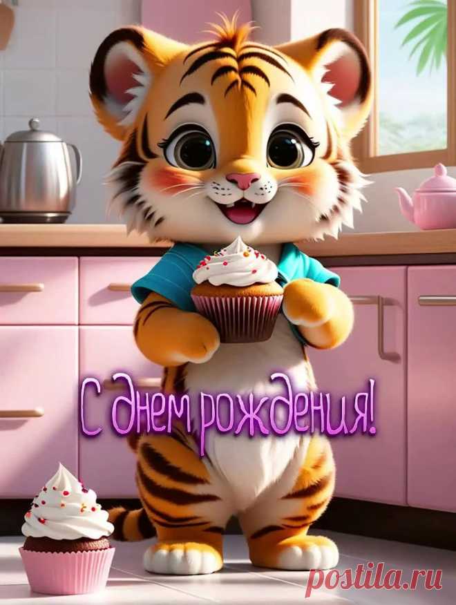 Открытка с днем рождения