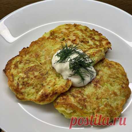 Кабачковые оладьи