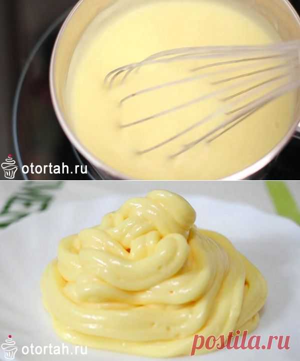 Заварной крем для торта и эклеров - рецепты на любой вкус с фото