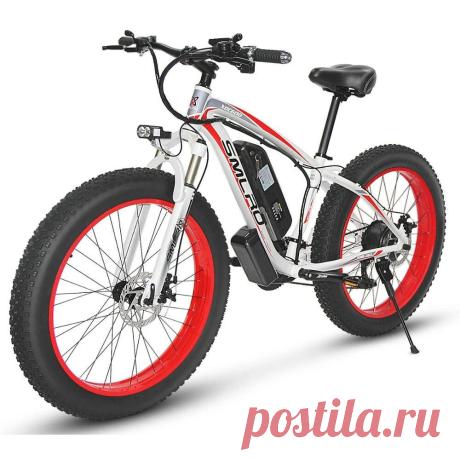 Smlro xdc600 26in 48v 17.5ah 1000w electric bike 50km/h max speed 95-110km mileage range mountain bicycle e bike Sale - Banggood.com