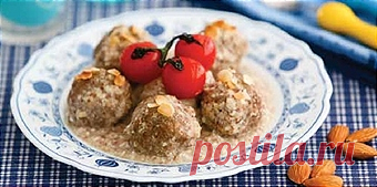 Мясные клецки в миндальном соусе - Рецепты для Мультиварки