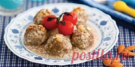 Мясные клецки в миндальном соусе - Рецепты для Мультиварки