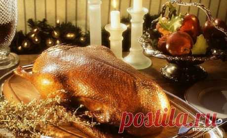 Праздничный гусь - рецепт с фото на Повар.ру