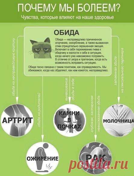Психосоматика или чувства, которые влияют на наше здоровье 






источник
