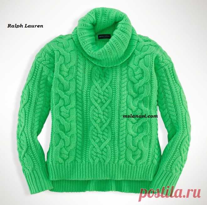Детские вязаные свитера от Ralph Lauren | Вяжем с Лана Ви