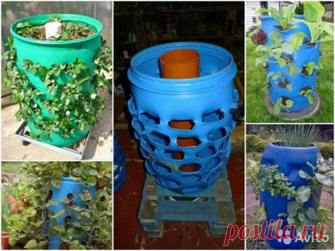 Вертикальные клумбы: как сделать — Сделай сам, идеи для творчества - DIY Ideas