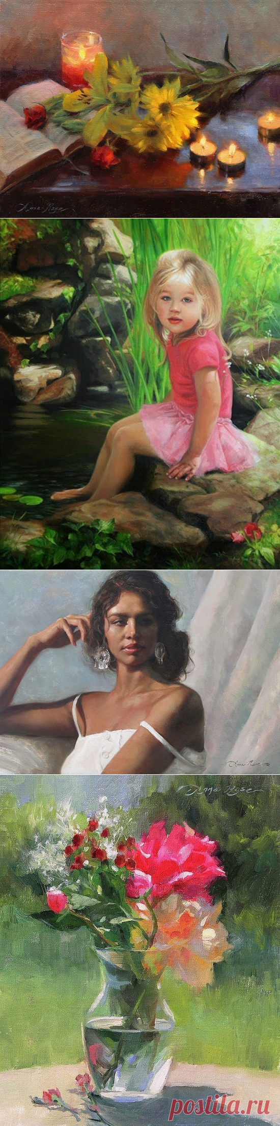 Художник Анна Бейн (Anna Bain). Картины