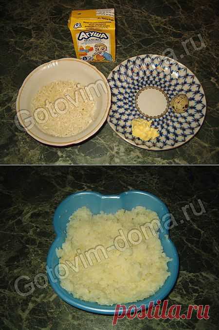 Рецепт: Рисовый пудинг