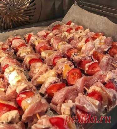 ШАШЛЫЧКИ В ДУХОВКЕ