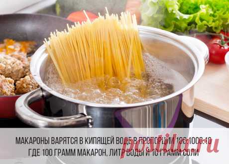 Как варить макароны правильно и вкусно - Все о еде и ее приготовлении - Calorizator.ru