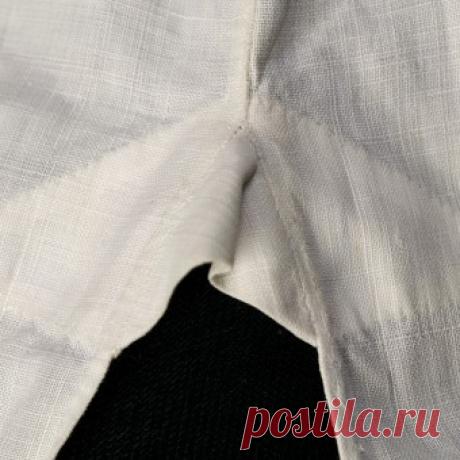 Man’s linen shirt, late 18th century – INSIDE OUT