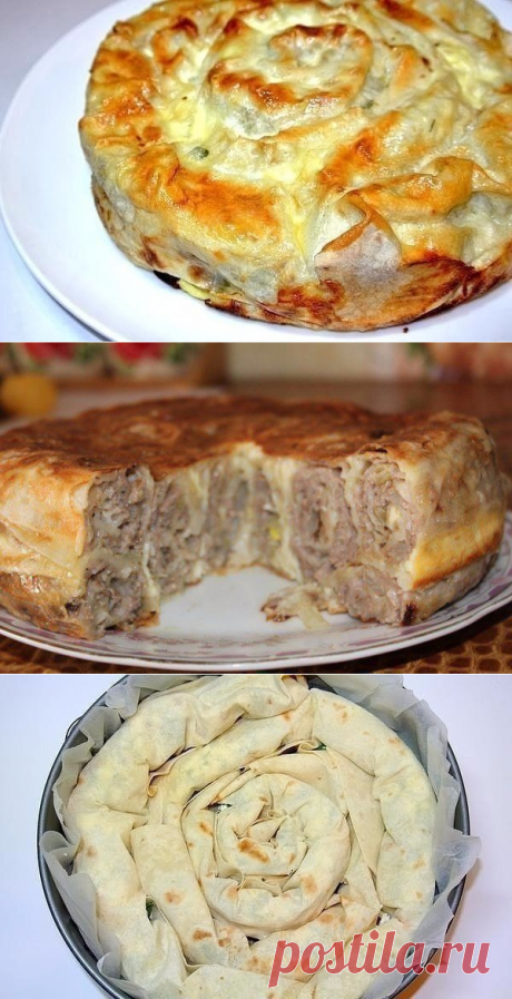 Пирог "Лаваш в заливке". Простой рецепт для лениногорских кулинаров