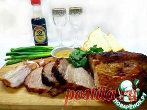 Свиная грудинка запеченная - кулинарный рецепт