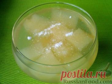 Рецепт: Желе из дыни на RussianFood.com