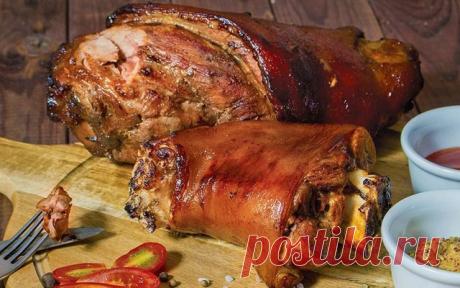 Свиная рулька запечённая в духовке — 5 лучших рецептов