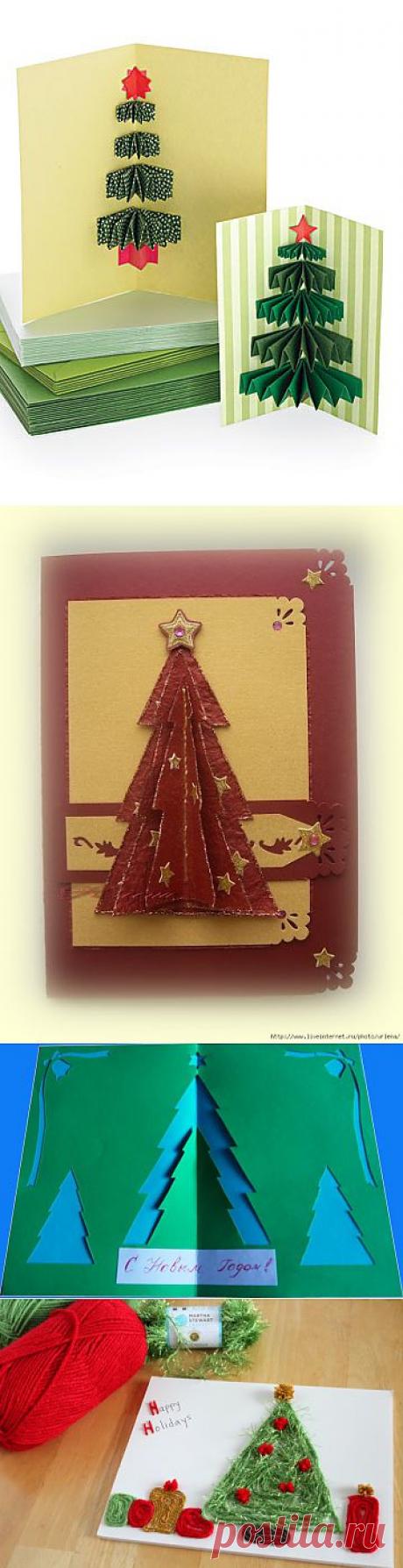 Новогодние открытки своими руками | Deti-burg.ru