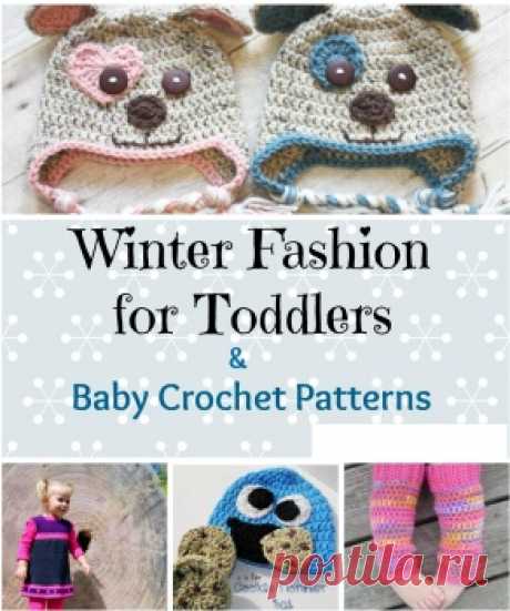 Winter Fashion for Toddlers Baby Crochet Patterns 2013