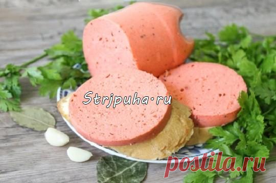 Домашняя вареная колбаска