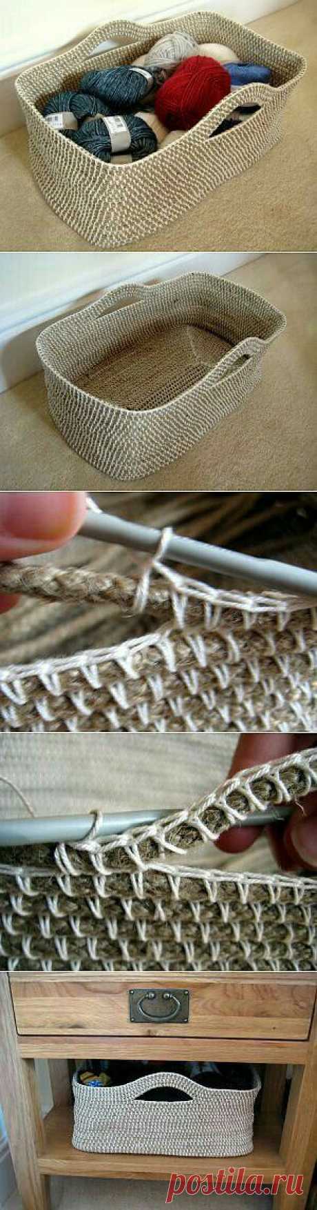 (189) Crochet Storage Basket Pattern Lots Of Great Ideas