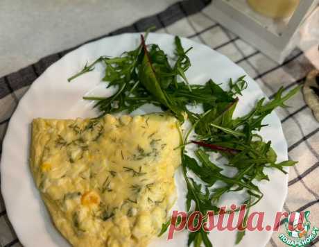 Творожная галета с белковой начинкой – кулинарный рецепт