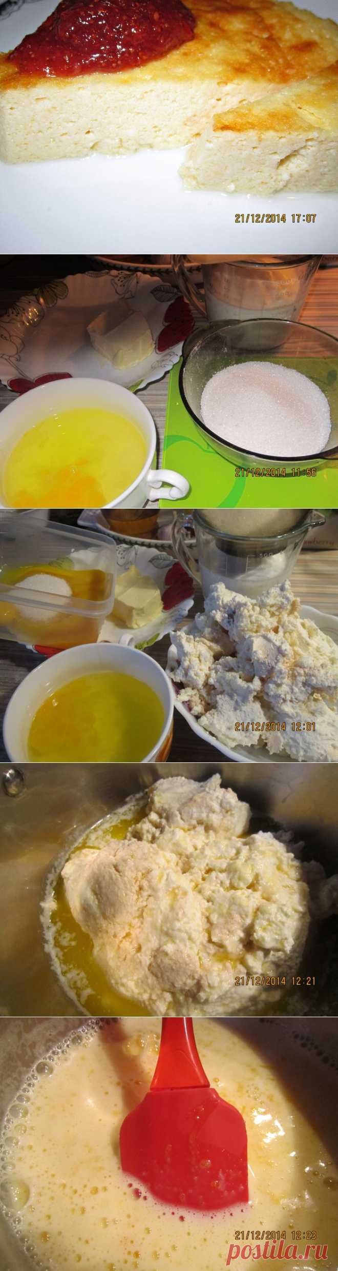 Японский "Чизкейк" или " Русская запеканка"